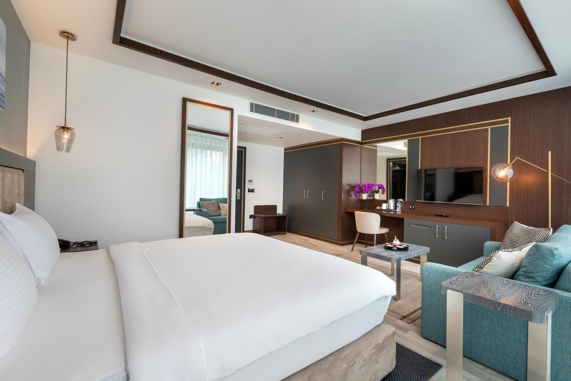 Miracle Istanbul Asia Airport Hotel & Spa Exteriér fotografie Deluxe room
