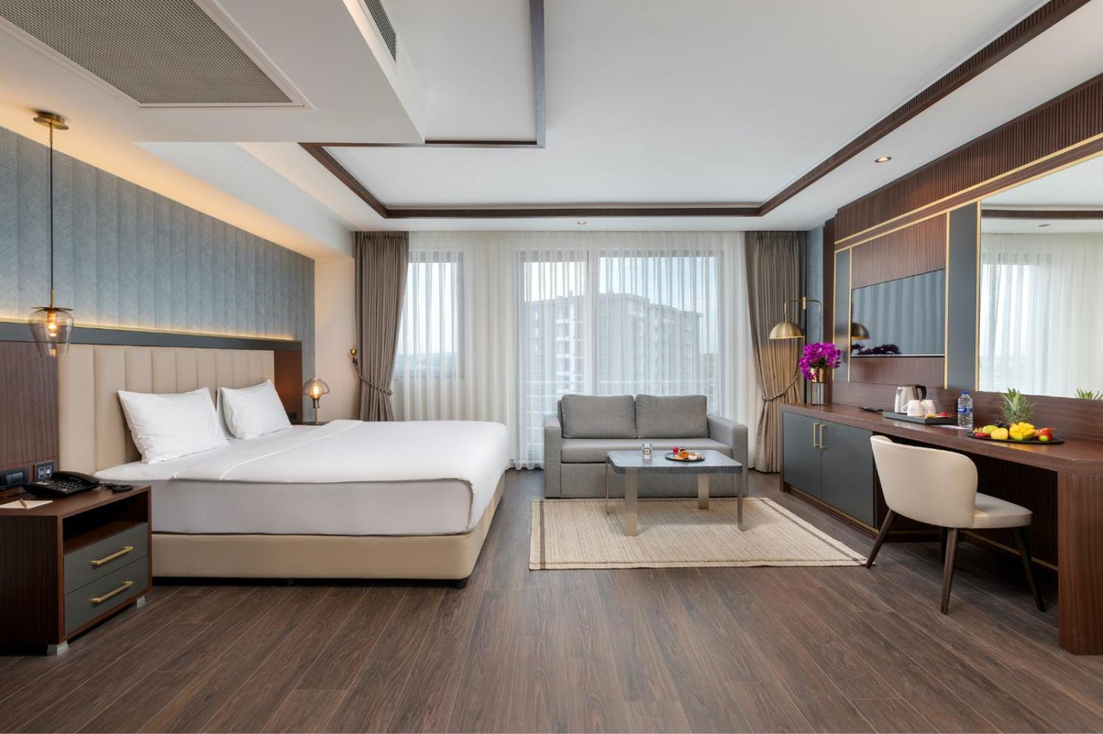 Miracle Istanbul Asia Airport Hotel & Spa Exteriér fotografie Deluxe Room